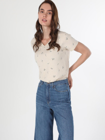 Футболки и поло Colin’s модель CL1060344_Q1.V1_ECR Фото