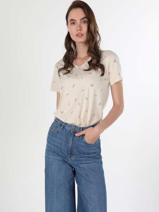 Футболки и поло Colin’s модель CL1060344_Q1.V1_ECR Фото