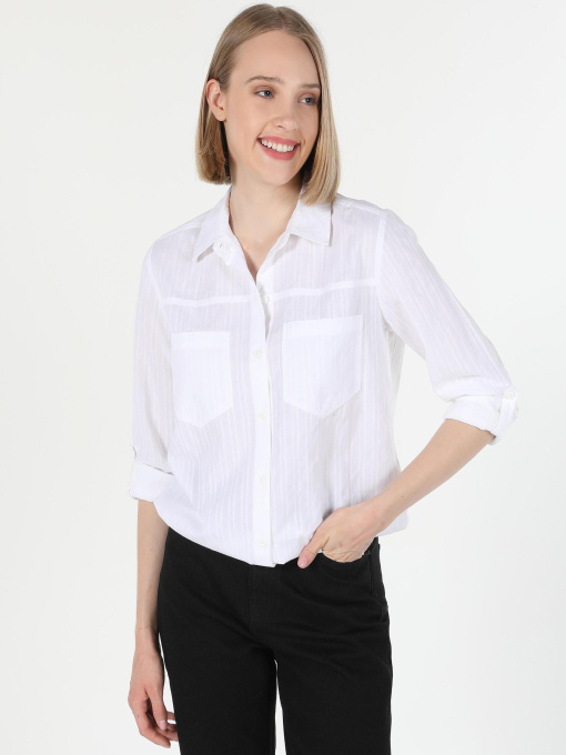 Рубашки Colin’s модель CL1060165_Q1.V1_WHT Фото