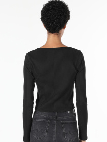 Кофты и свитера Colin’s модель CL1060272_Q1.V1_BLK Фото