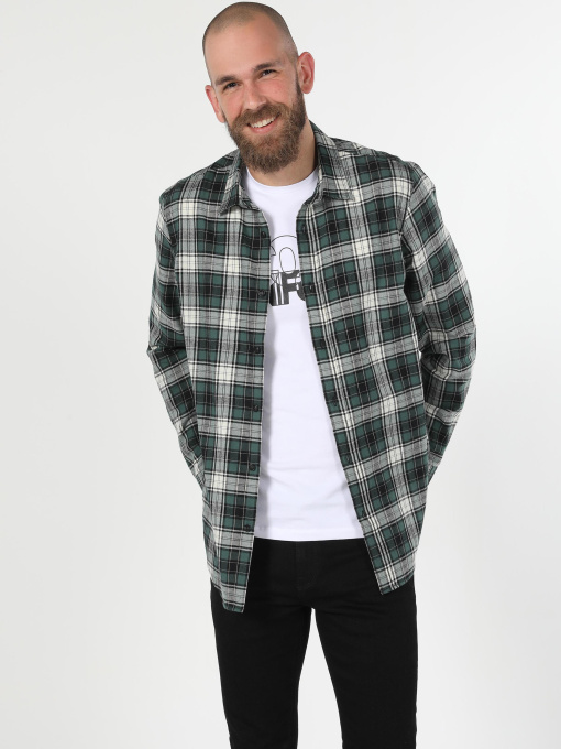 Рубашки Colin’s модель CL1060567_Q1.V1_GRN Фото