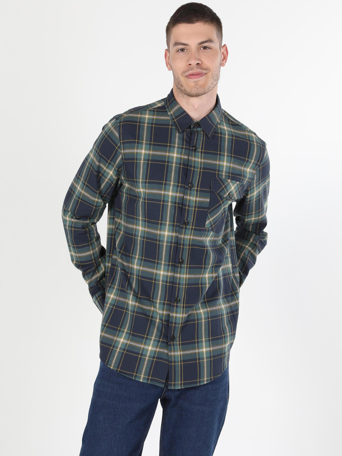 Рубашки Colin’s модель CL1059765_Q1.V1_NAV Фото