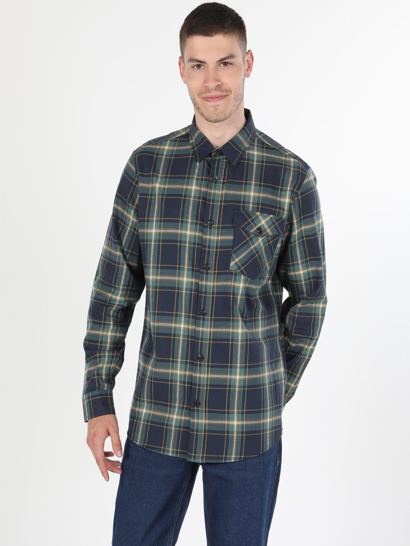 Сорочки Colin’s модель CL1059765_Q1.V1_NAV Фото