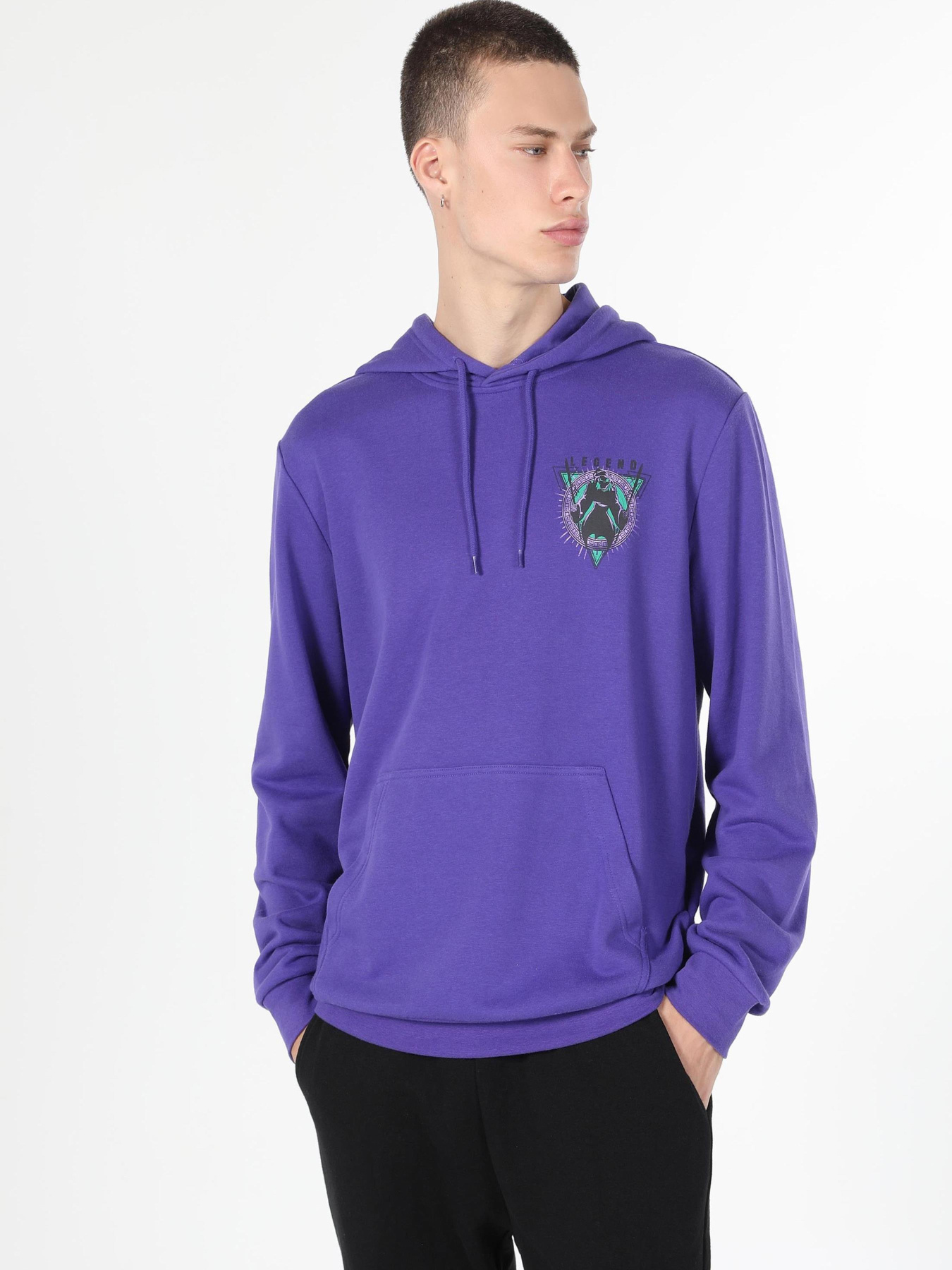 Худи и свитшоты Colin’s модель CL1060042_Q1.V1_PRP Фото