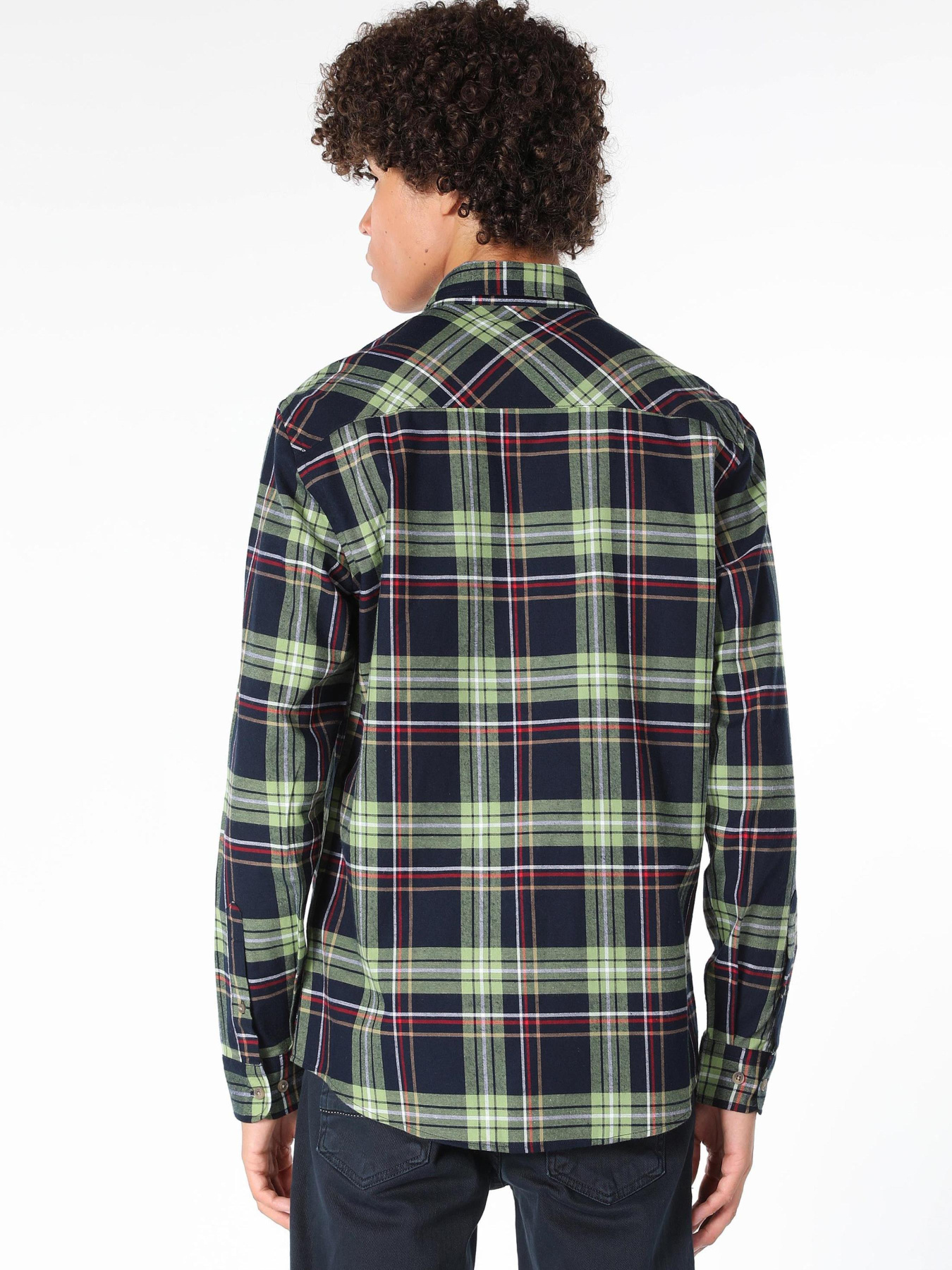 Рубашки Colin’s модель CL1060906_Q1.V1_GRN Рубашки Colin’s модель CL1060906_Q1.V1_GRN Фото