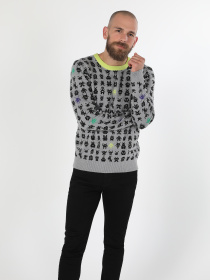 Кофты и свитера Colin’s модель CL1060067_Q1.V1_LGM Фото