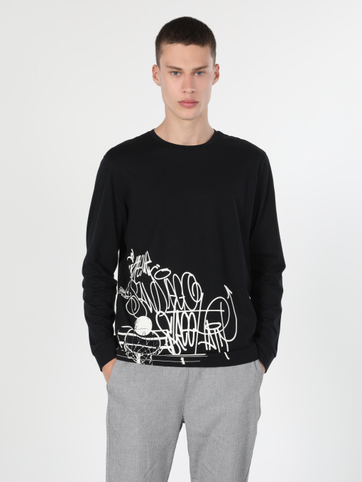 Худі та світшоти Colin’s модель CL1059596_Q1.V1_BLK Фото