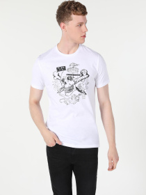 Футболки и поло Colin’s модель CL1059602_Q1.V1_WHT Фото