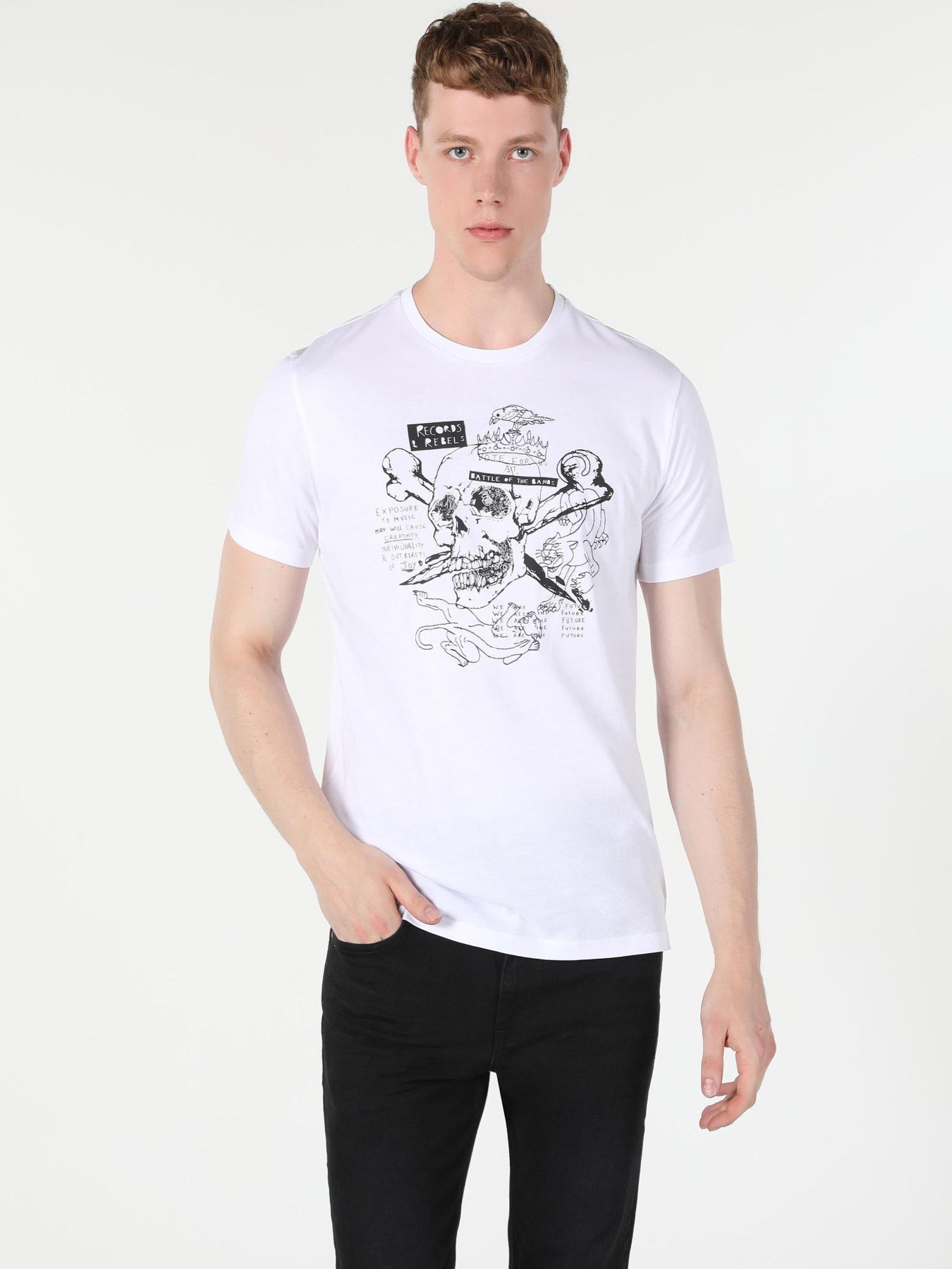 Футболки и поло Colin’s модель CL1059602_Q1.V1_WHT Фото