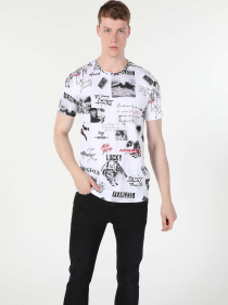 Футболки и поло Colin’s модель CL1059928_Q1.V1_WHT Фото