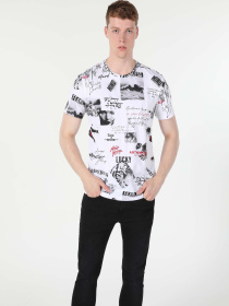 Футболки и поло Colin’s модель CL1059928_Q1.V1_WHT Фото