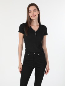 Футболки и поло Colin’s модель CL1060447_Q1.V1_BLK Фото