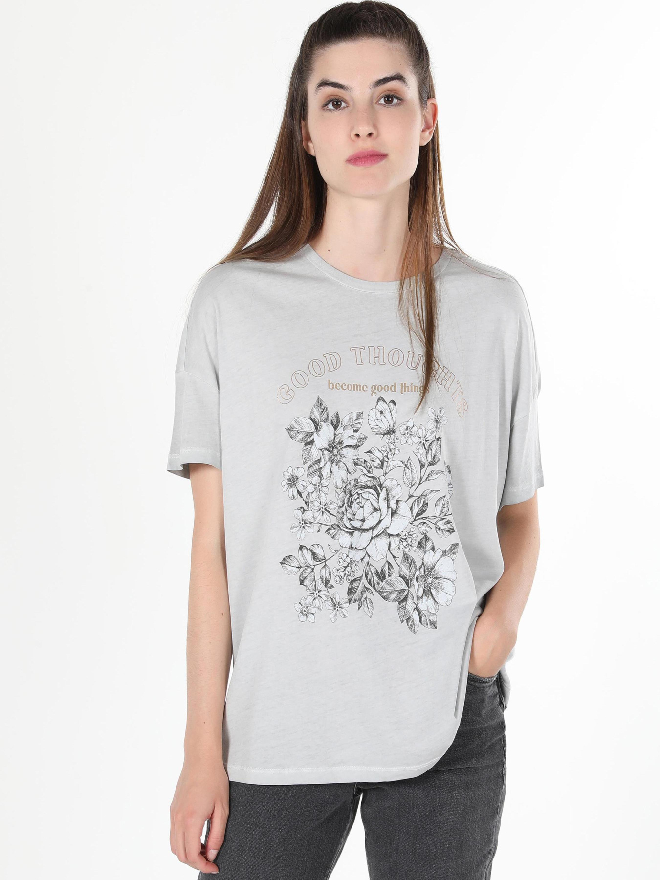 Футболки и поло Colin’s модель CL1060184_Q1.V1_GRA Фото