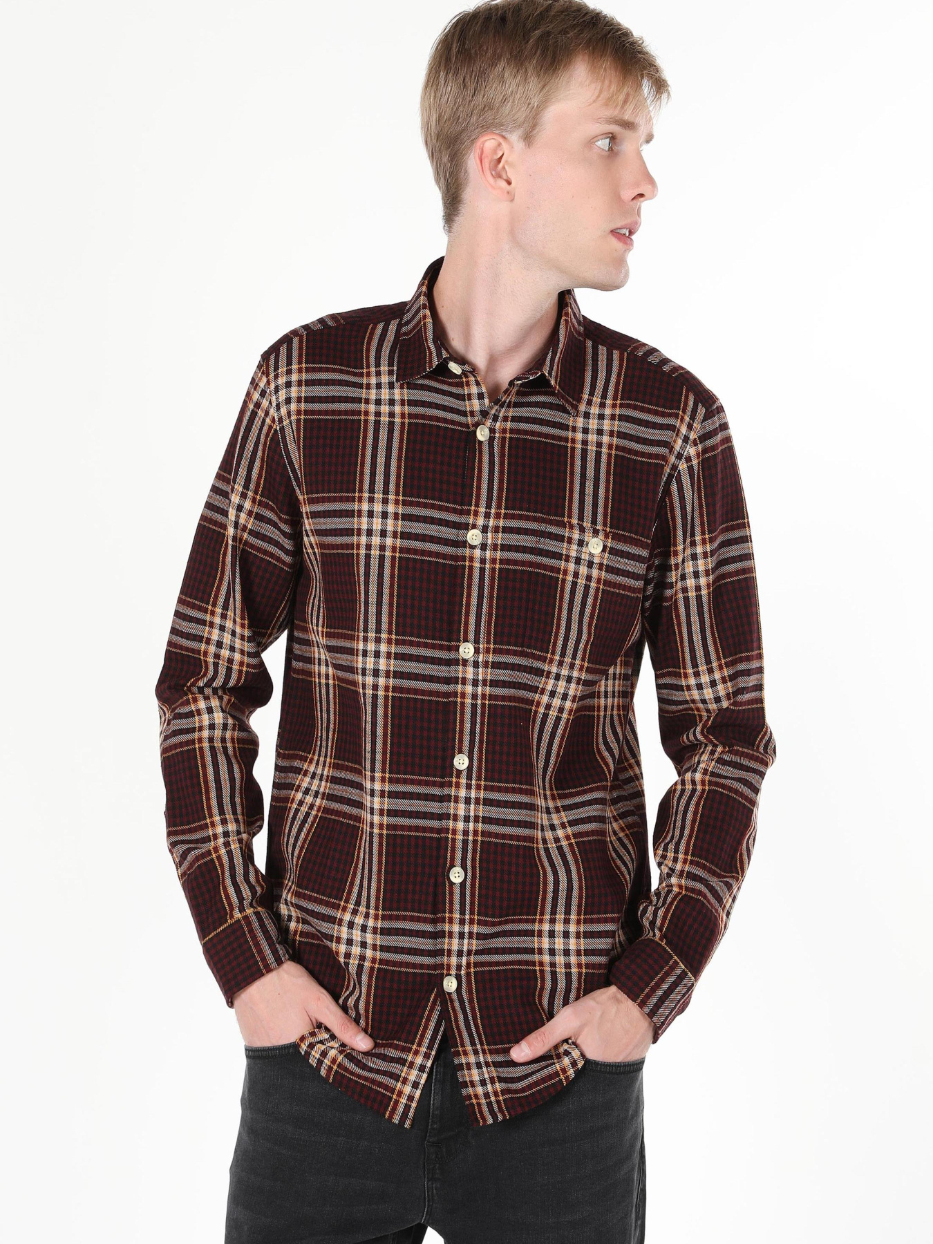 Рубашки Colin’s модель CL1061018_Q1.V1_BRD Фото