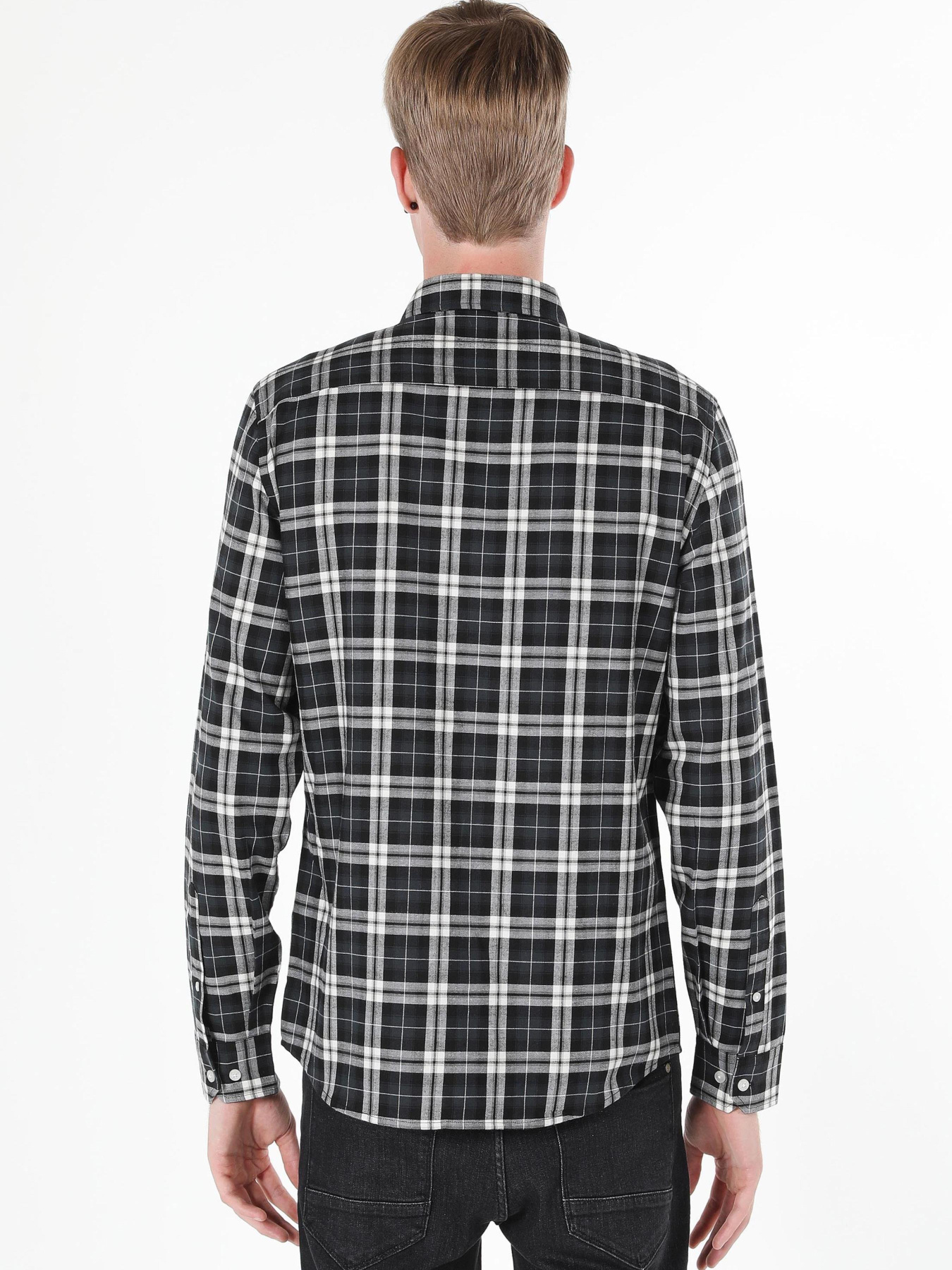 Рубашки Colin’s модель CL1059816_Q1.V1_BLK Фото