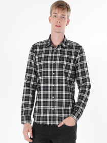 Рубашки Colin’s модель CL1059816_Q1.V1_BLK Фото