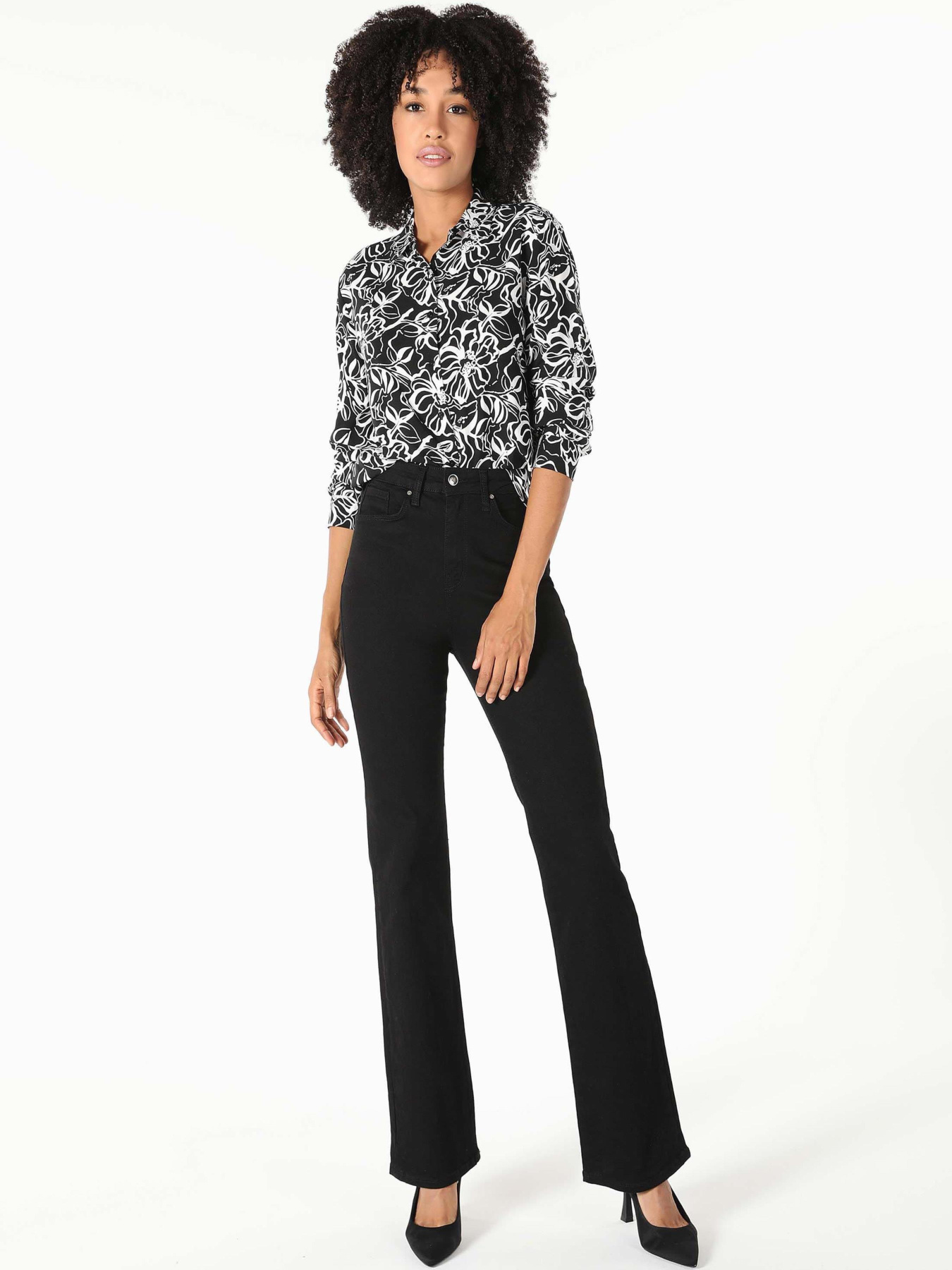 Рубашки Colin’s модель CL1060142_Q1.V1_BLK Фото