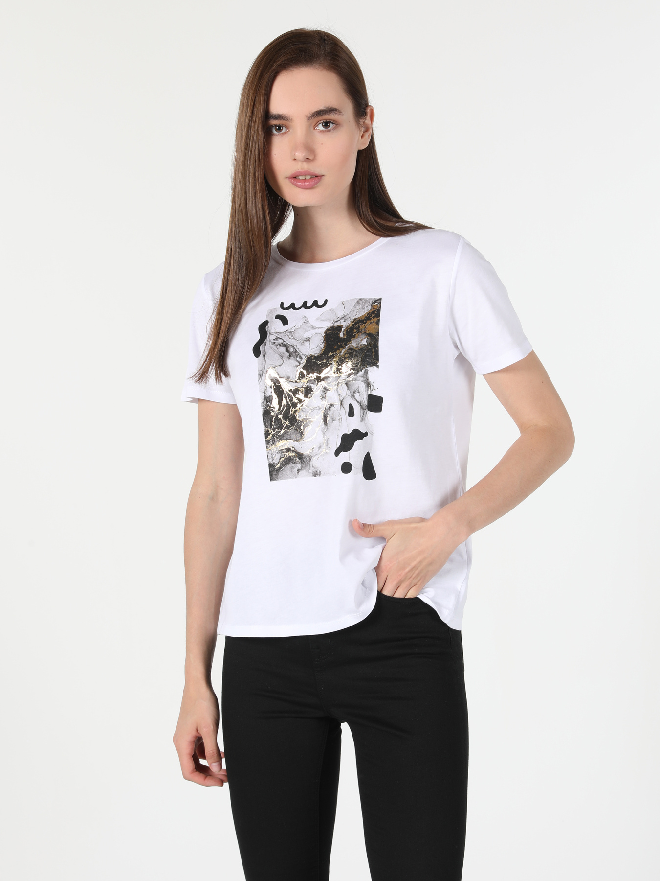 Футболки и поло Colin’s модель CL1060609_Q1.V1_WHT Фото