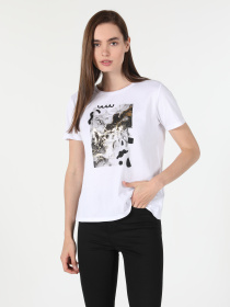 Футболки и поло Colin’s модель CL1060609_Q1.V1_WHT Фото