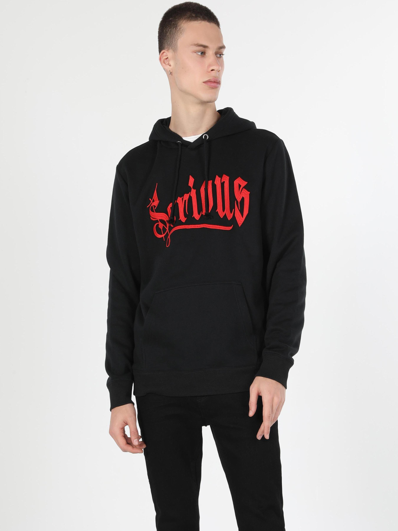 Худи и свитшоты Colin’s модель CL1057131_Q1.V1_BLK Фото