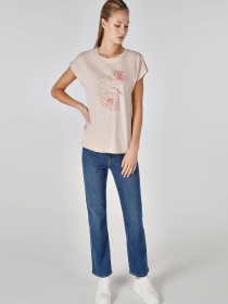 Футболки і поло Colin’s модель CL1063241_Q1.V1_BEI Футболки і поло Colin’s модель CL1063241_Q1.V1_BEI Фото