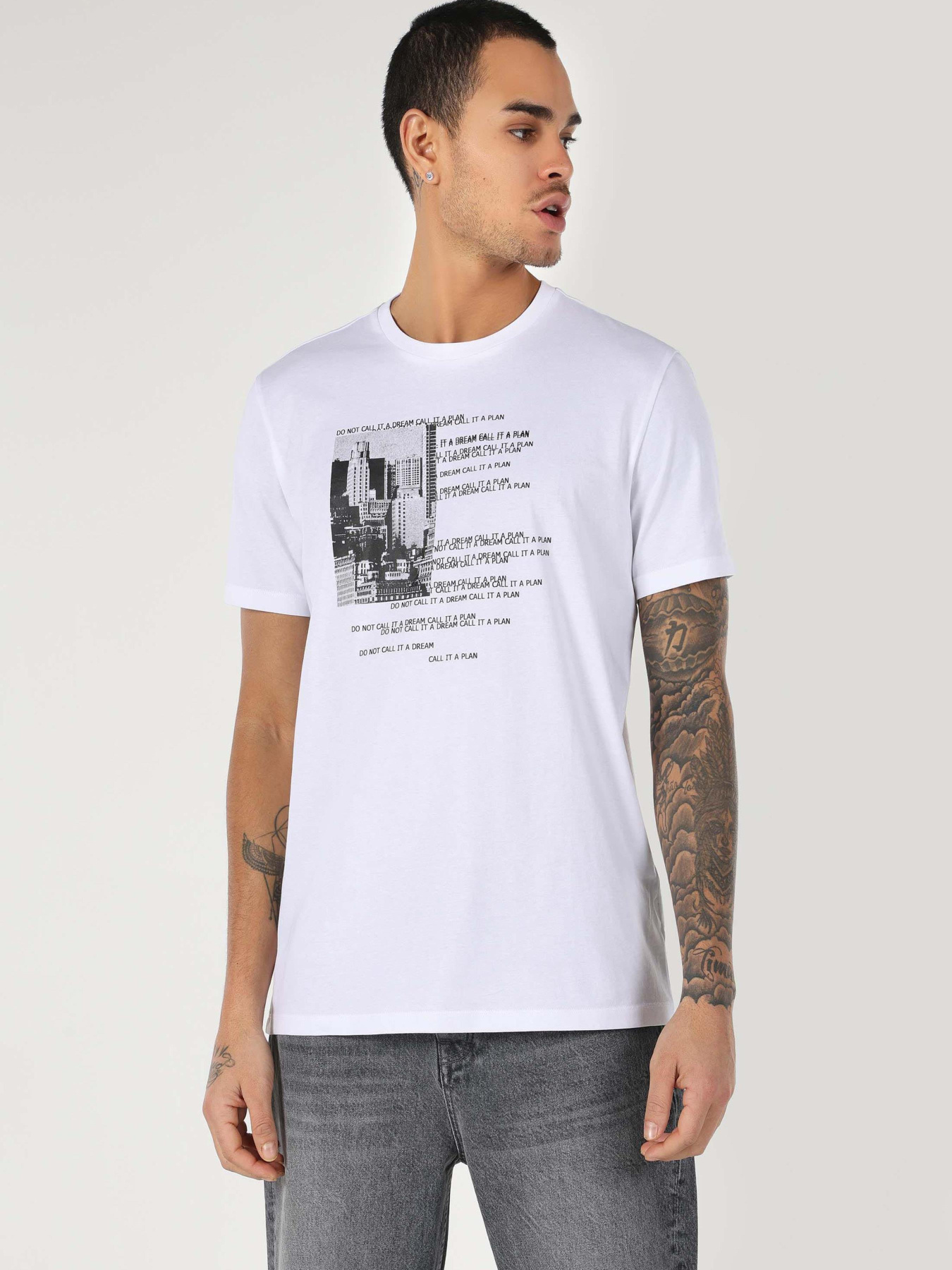 Футболки и поло Colin’s модель CL1061808_Q1.V1_WHT Фото