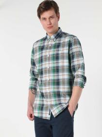 Рубашки Colin’s модель CL1063200_Q1.V1_GRN Фото