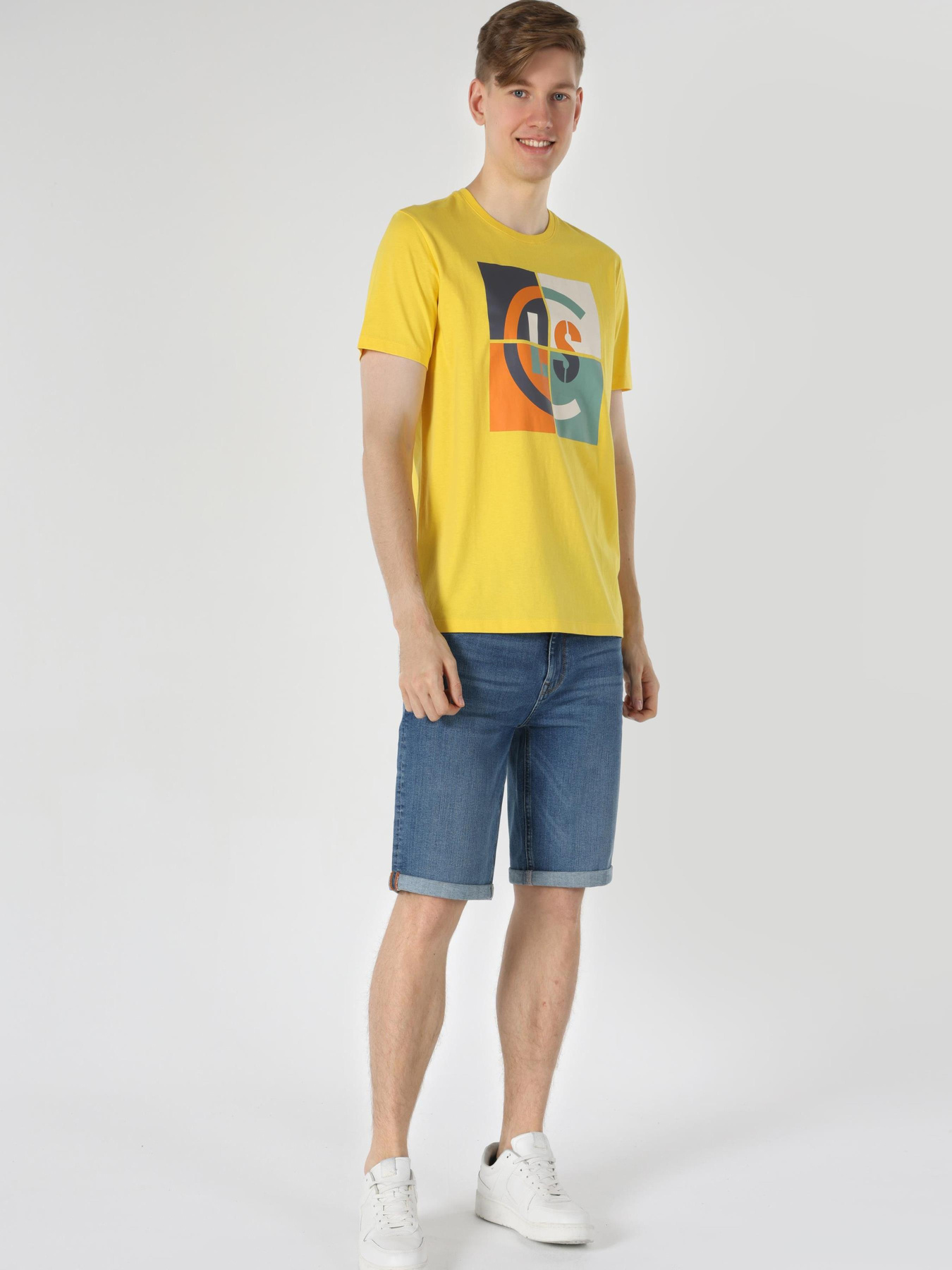 Футболки и поло Colin’s модель CL1063363_Q1.V1_YLW Фото