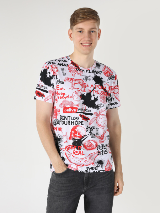 Футболки и поло Colin’s модель CL1062670_Q1.V1_WHT Фото