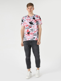 Футболки и поло Colin’s модель CL1062670_Q1.V1_WHT Футболки и поло Colin’s модель CL1062670_Q1.V1_WHT Фото