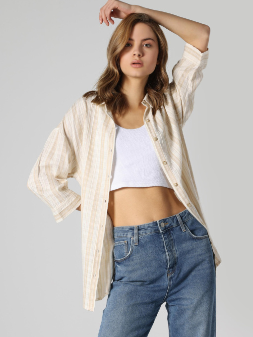 Рубашки Colin’s модель CL1062469_Q1.V1_BEI Фото