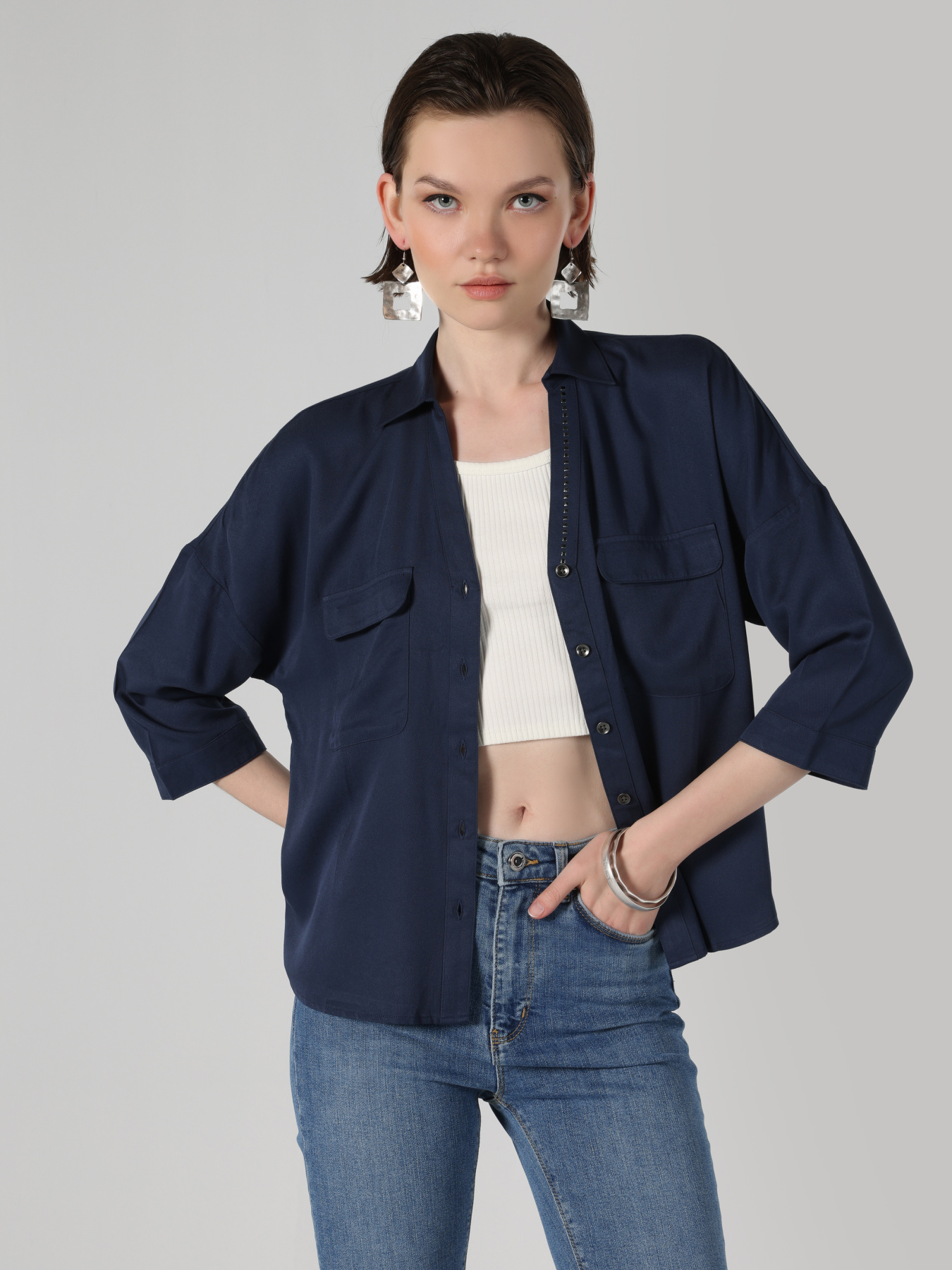 Рубашки Colin’s модель CL1062463_Q1.V1_NAV Фото