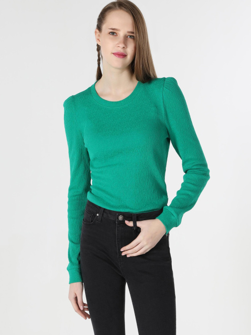 Кофты и свитера Colin’s модель CL1061930_Q1.V1_GRN Фото