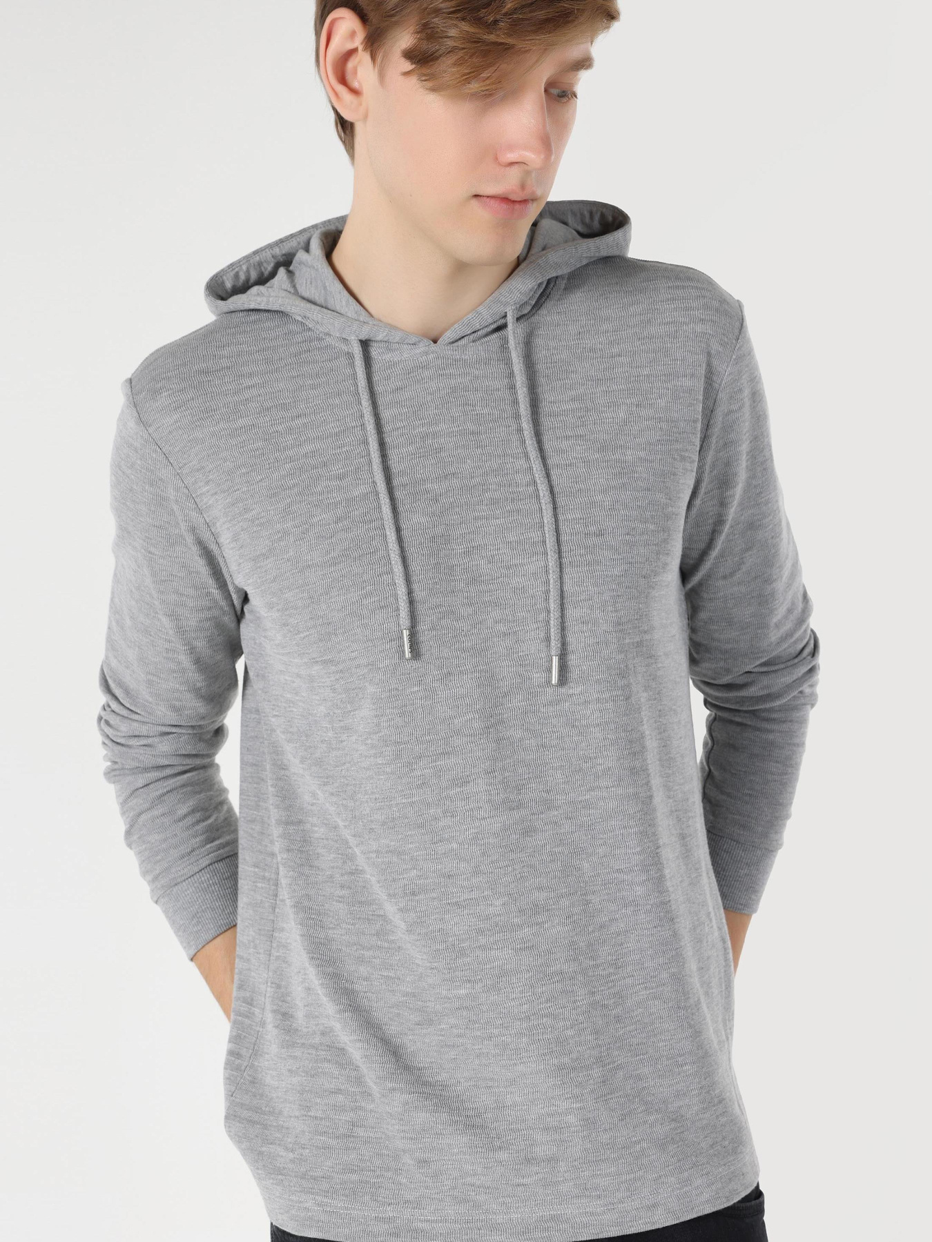 Кофты и свитера Colin’s модель CL1061693_Q1.V1_LGM Фото