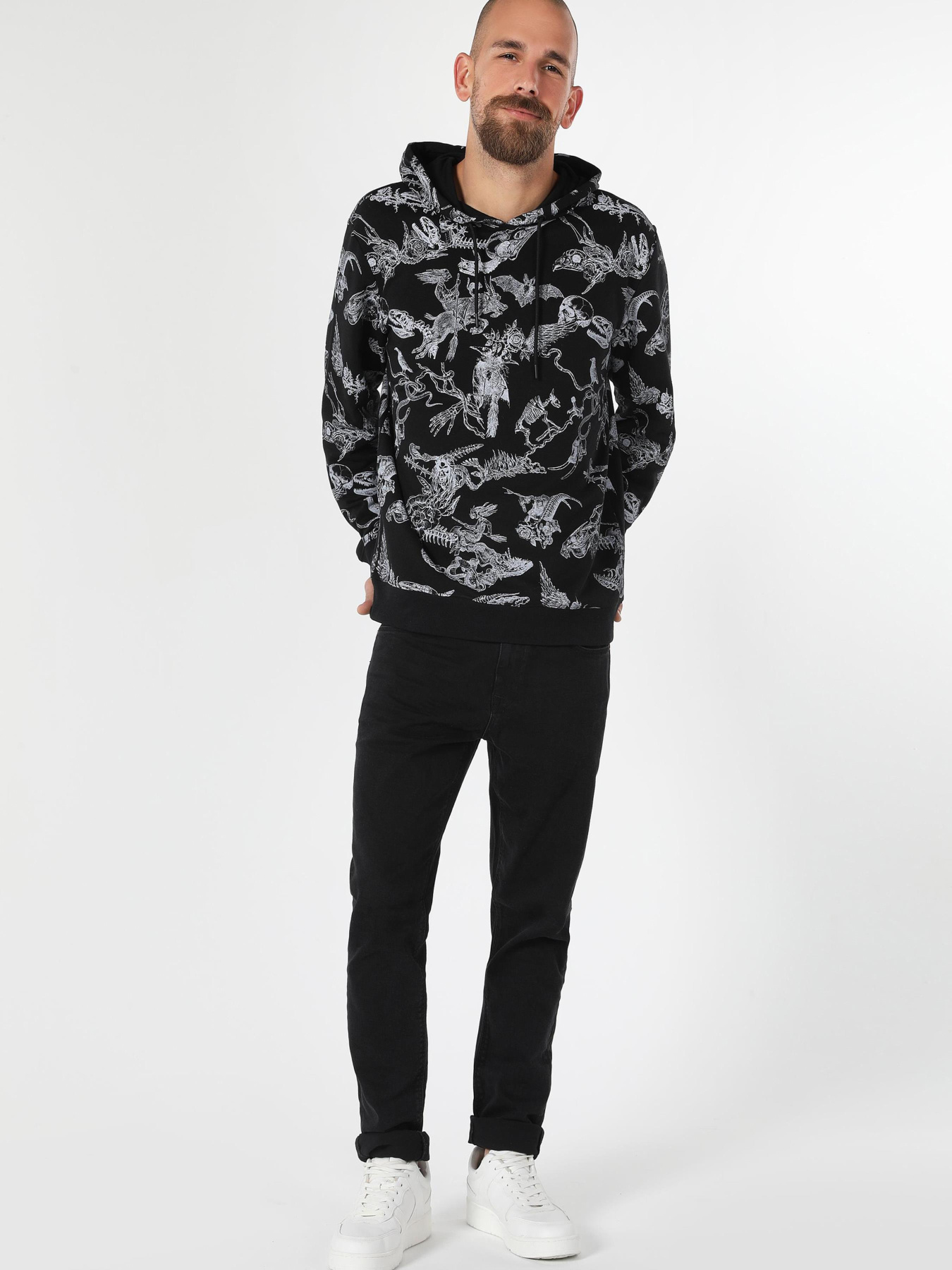 Кофты и свитера Colin’s модель CL1061533_Q1.V1_BLK Фото