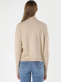 Кофты и свитера Colin’s модель CL1062219_Q1.V1_BEI Фото