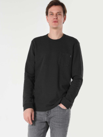 Кофты и свитера Colin’s модель CL1061770_Q1.V1_DGR Фото