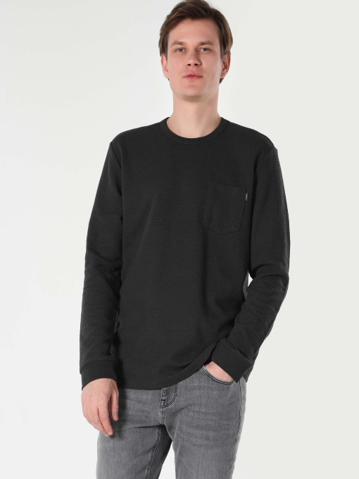 Кофты и свитера Colin’s модель CL1061770_Q1.V1_DGR Фото