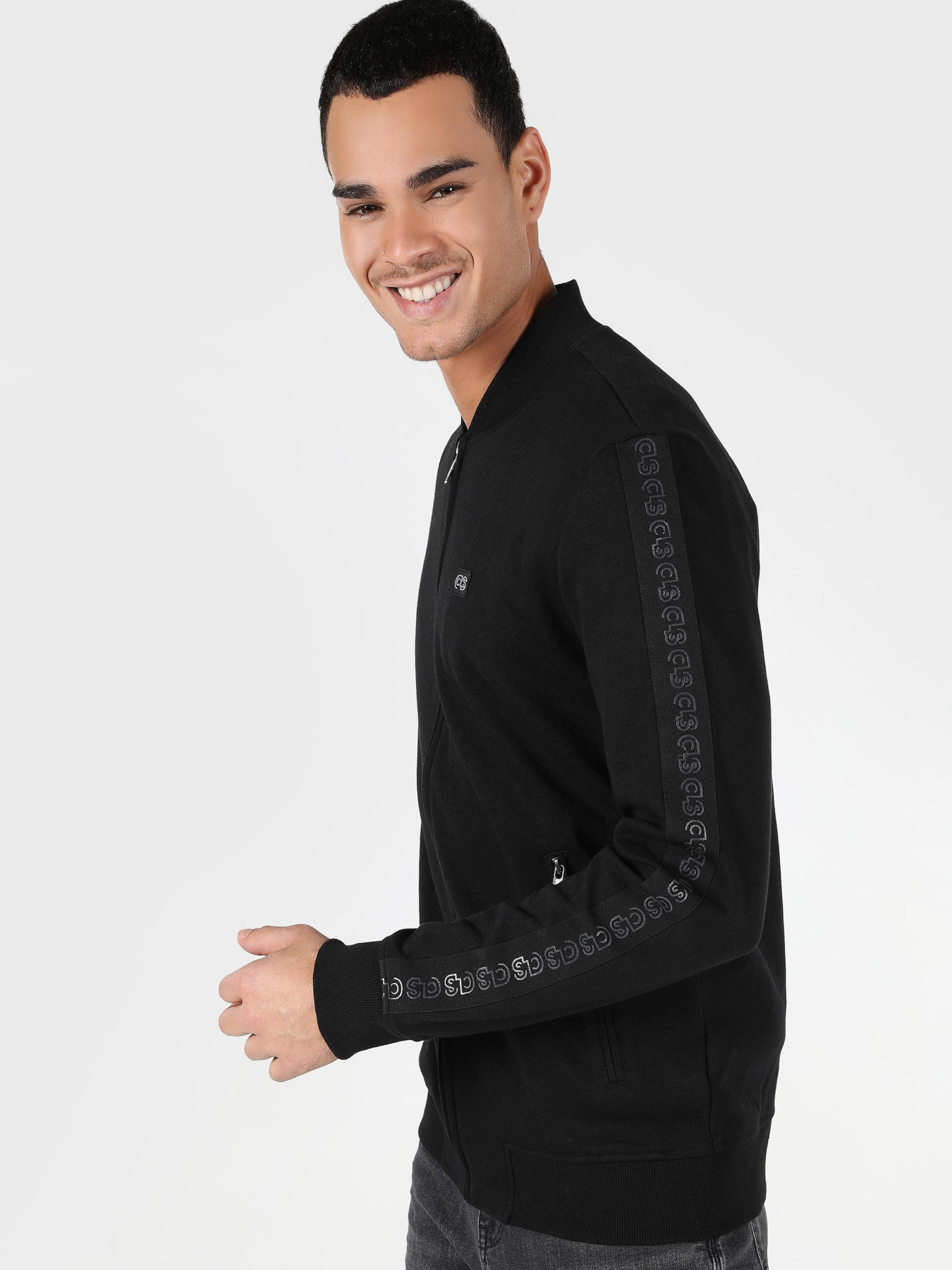 Кофты и свитера Colin’s модель CL1061760_Q1.V1_BLK Фото