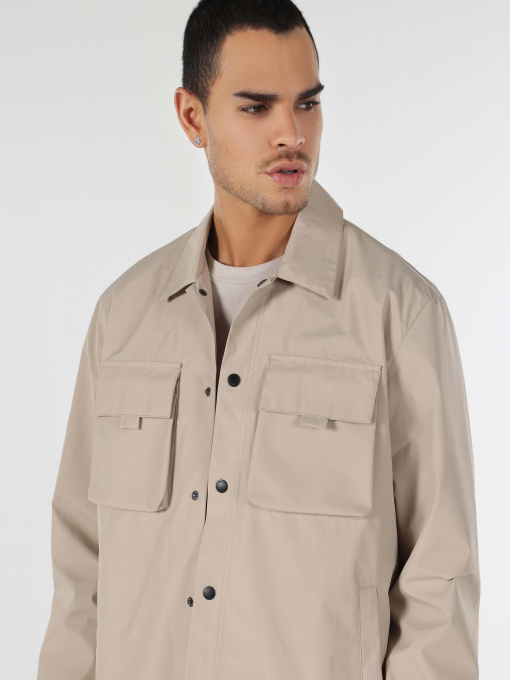 Куртки и дубленки Colin’s модель CL1062446_Q1.V1_BEI Фото