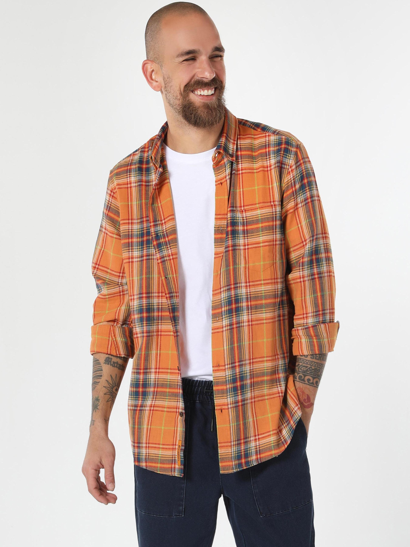 Сорочки Colin’s модель CL1061639_Q1.V1_YLS Фото