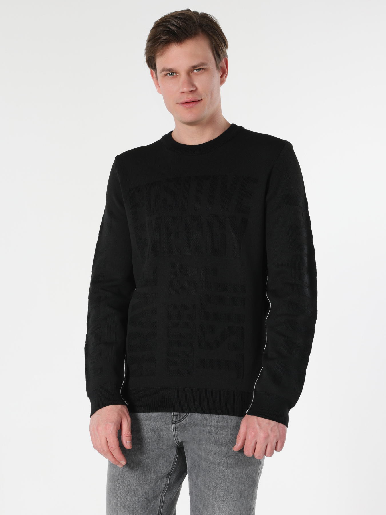 Худи и свитшоты Colin’s модель CL1062328_Q1.V1_BLK Фото