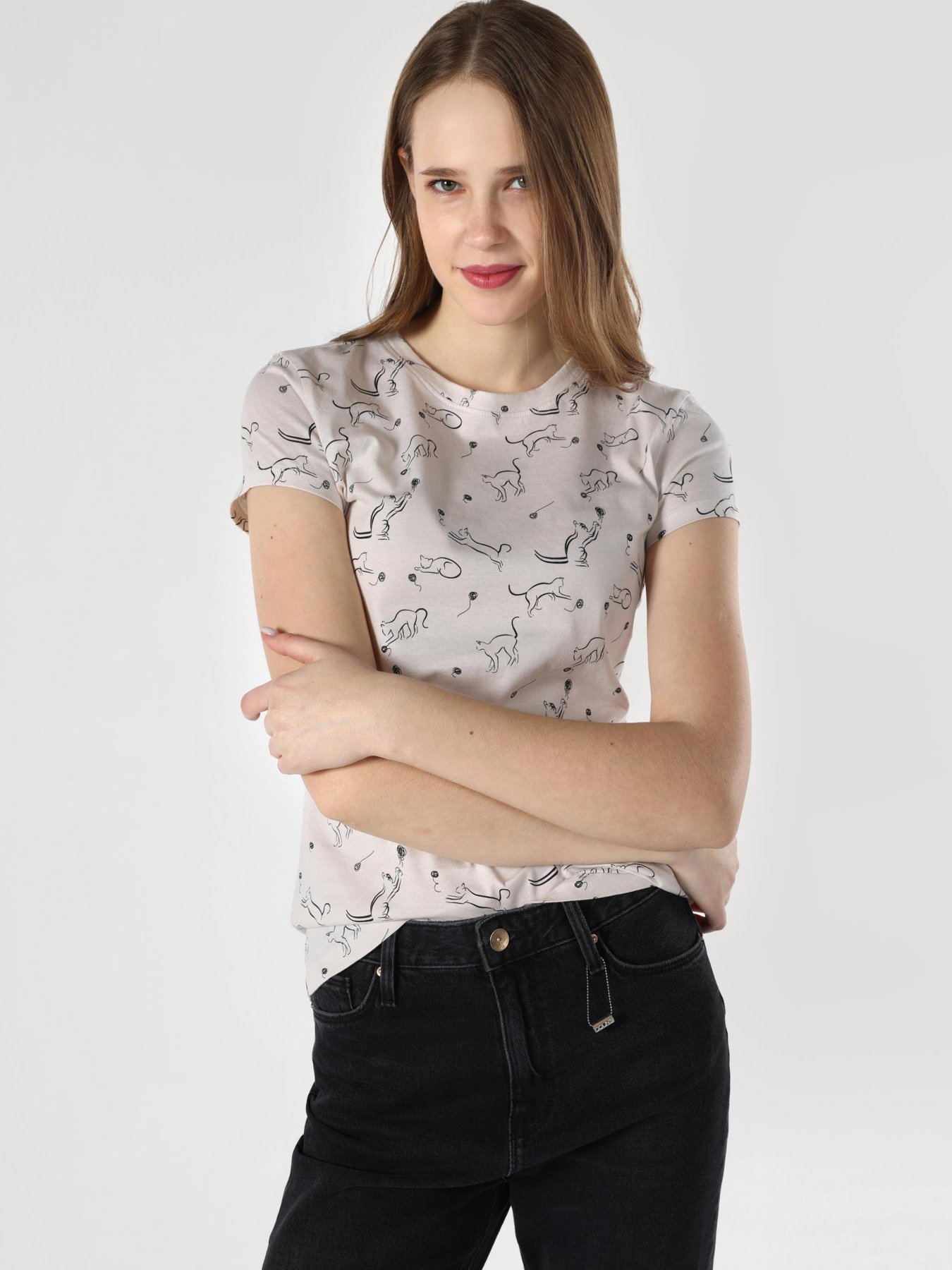 Футболки и поло Colin’s модель CL1063445_Q1.V1_BEI Фото