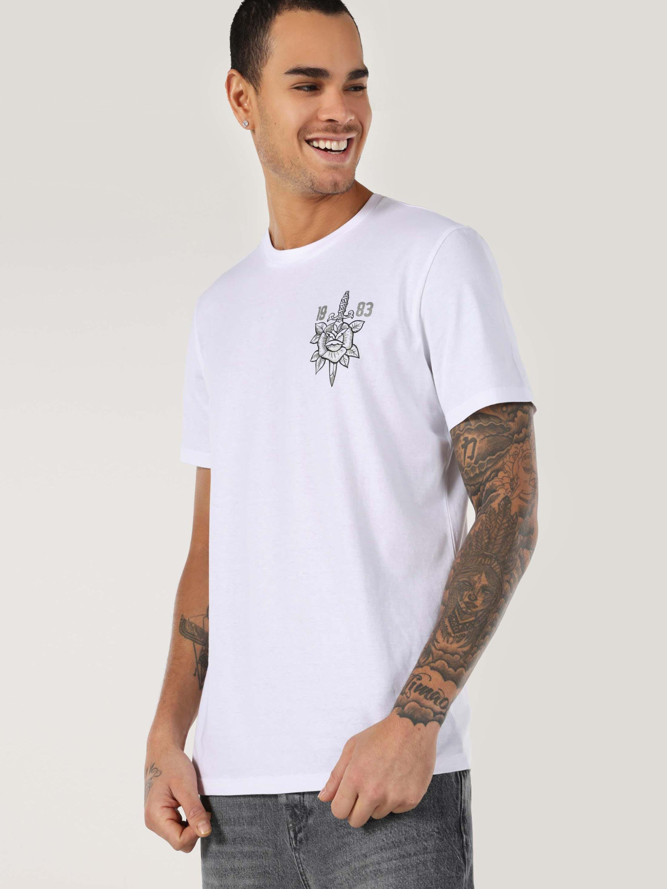 Футболки и поло Colin’s модель CL1062814_Q1.V1_WHT Фото