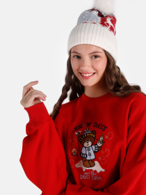 Кофты и свитера Colin’s модель CL1066284_Q1.V1_RED Фото