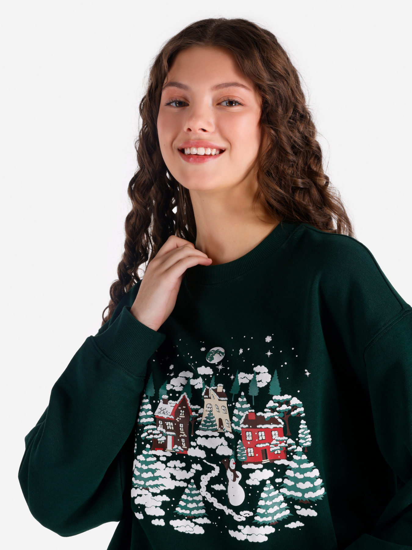 Кофты и свитера Colin’s модель CL1066288_Q1.V1_GRE Фото