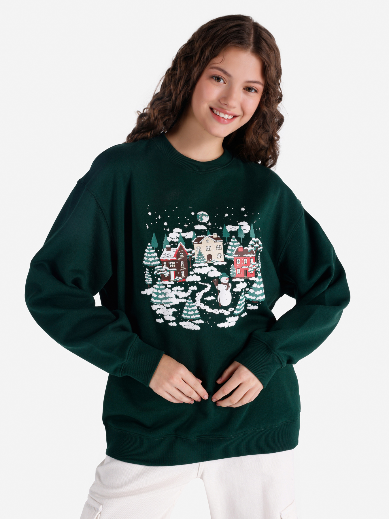 Кофты и свитера Colin’s модель CL1066288_Q1.V1_GRE Фото