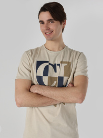 Футболки і поло Colin’s модель CL1062729_Q1.V1_BEI Фото