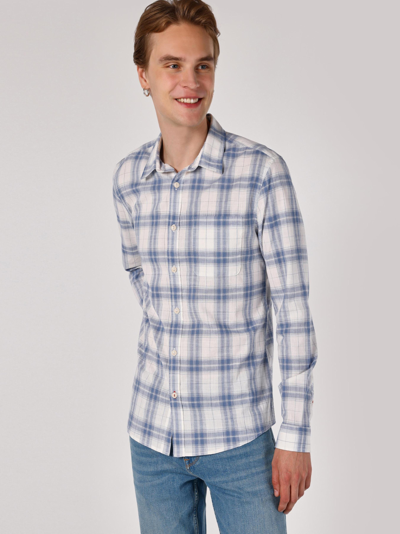 Рубашки Colin’s модель CL1062889_Q1.V1_BLE Фото