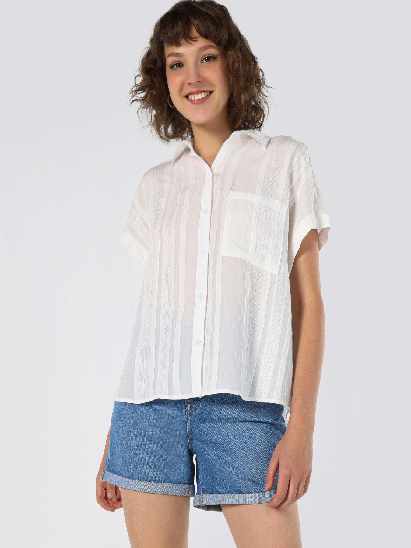 Рубашки Colin’s модель CL1063869_Q1.V1_WHT Фото